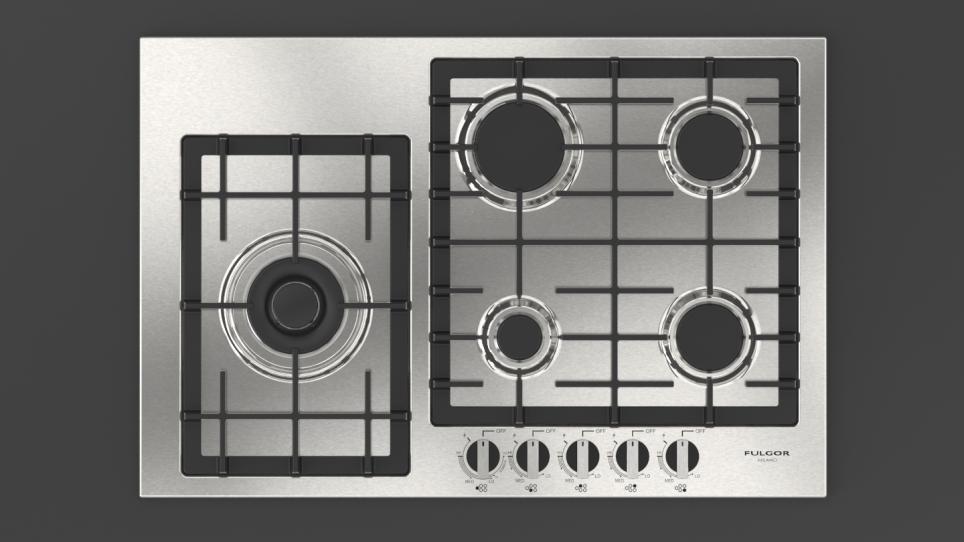 30" GAS COOKTOP Fulgor Milano